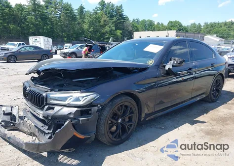 2021 BMW 540I xDrive from USA, damaged, VIN WBA73BJ0XMWX05467